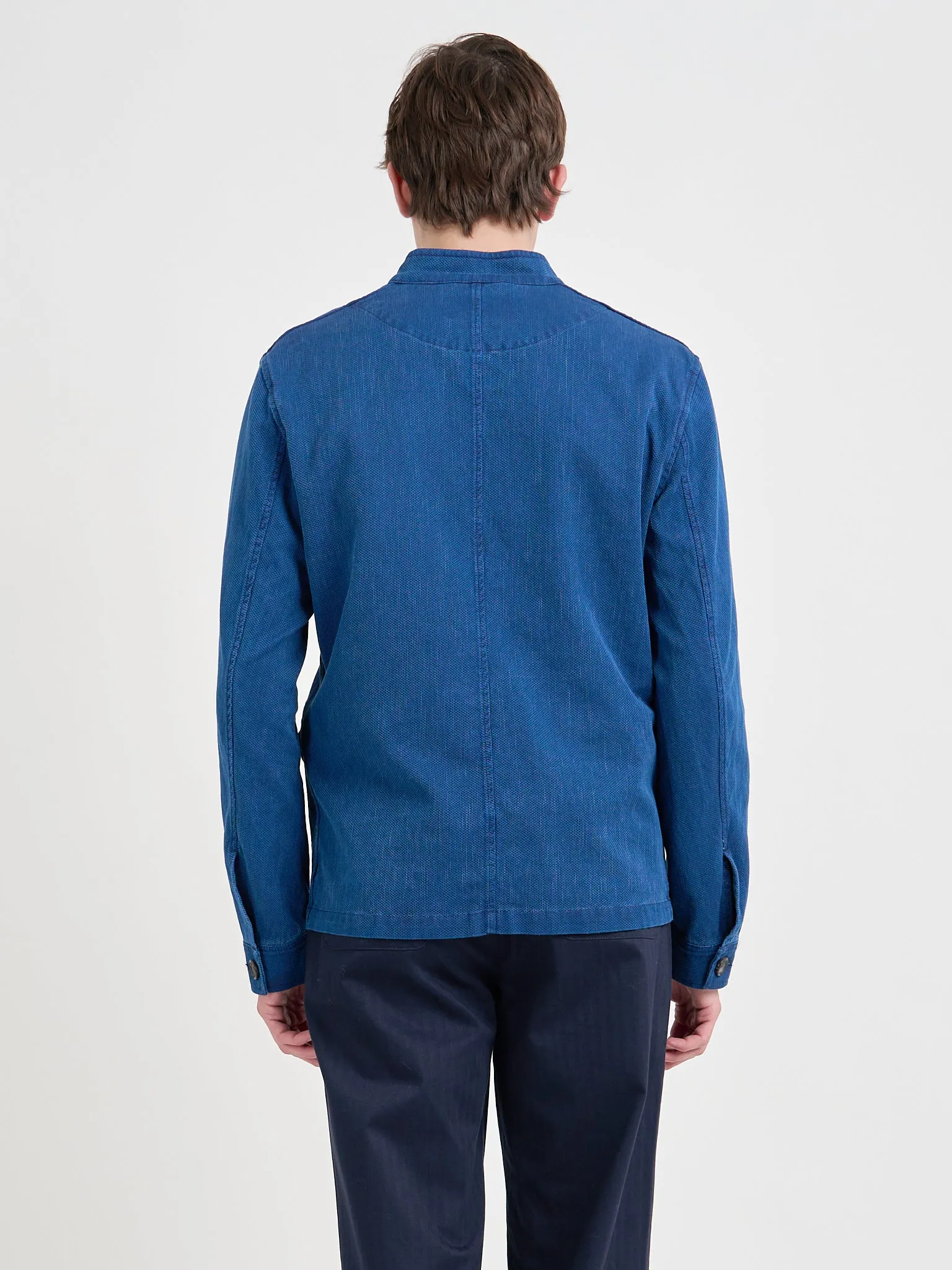 Coram Jacket Nixon Indigo Blue sold by Oliver Spencer product image thumbnail 2