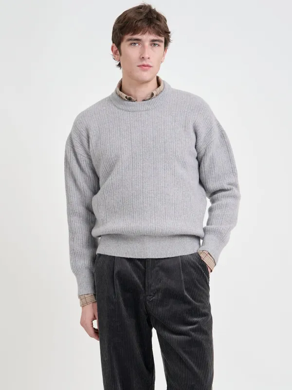 Burley Jumper Overton Grey sold by Oliver Spencer