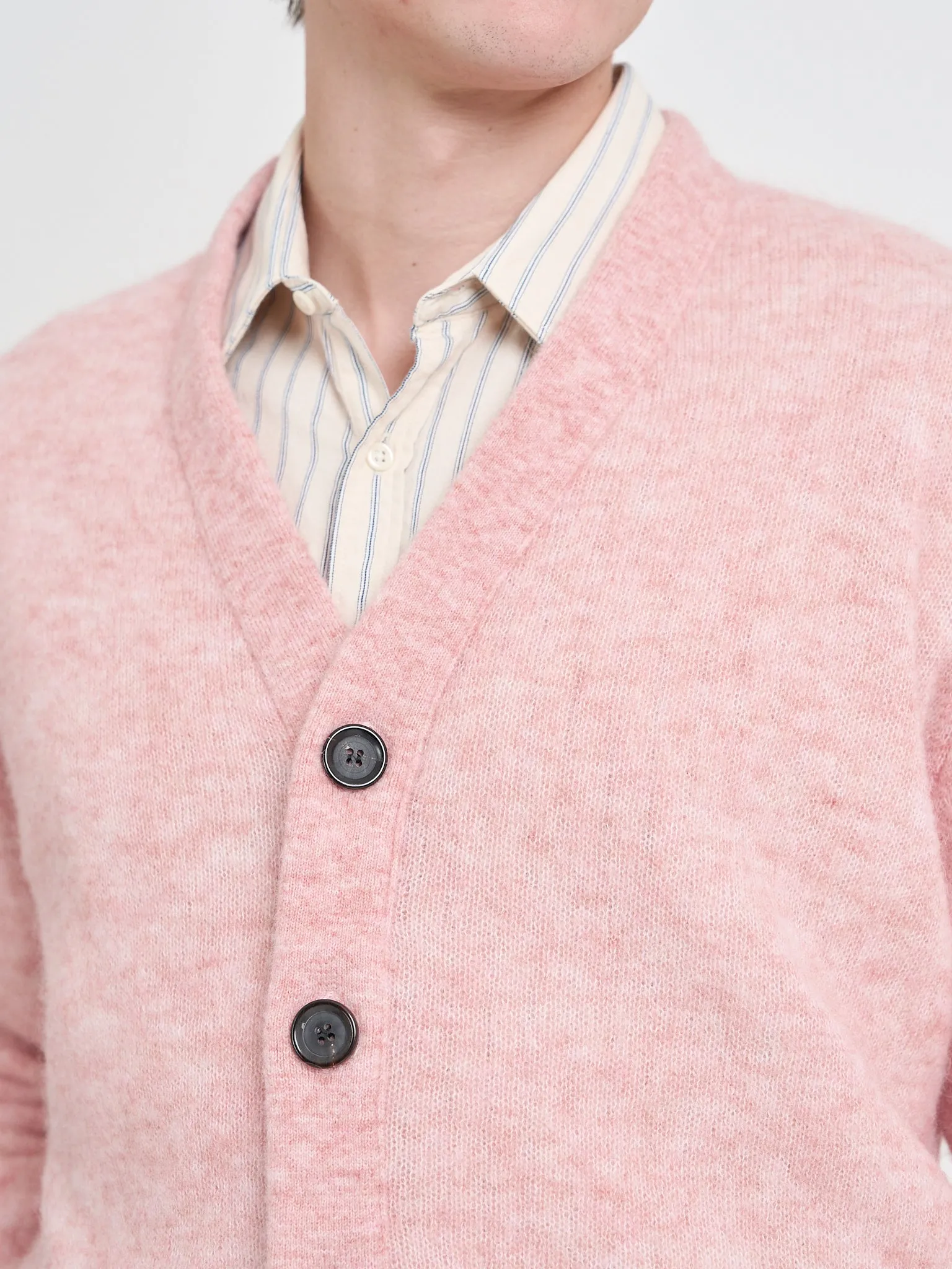 Caradale Cardigan Rosen Pink sold by Oliver Spencer product image thumbnail 3