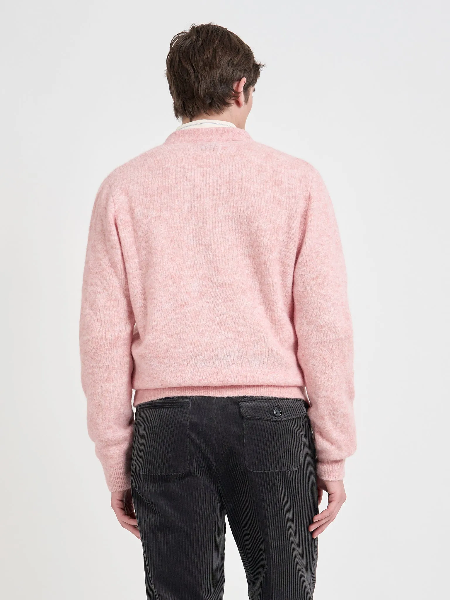Caradale Cardigan Rosen Pink sold by Oliver Spencer product image thumbnail 2