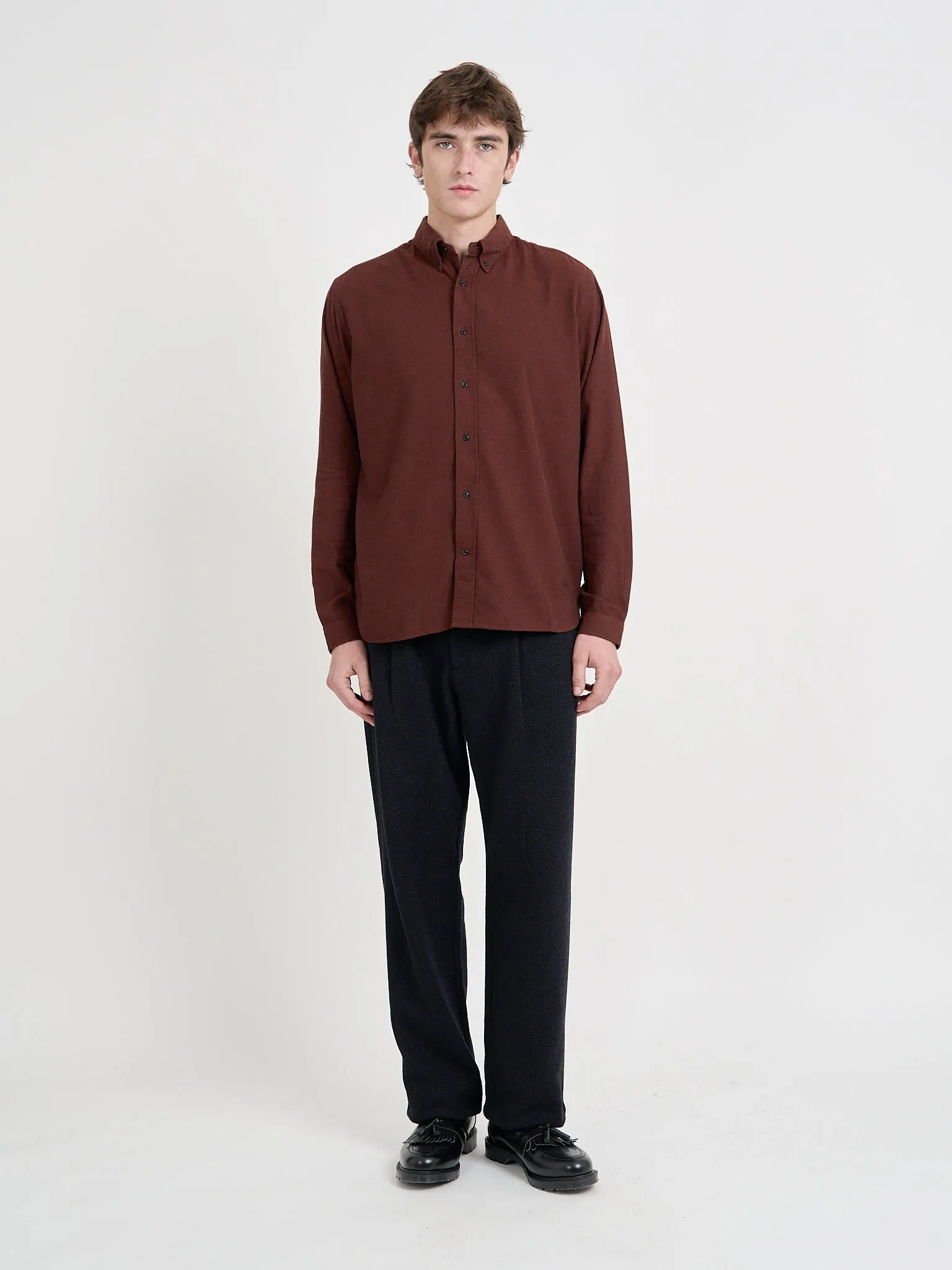 Brook Shirt Banfield Rust sold by Oliver Spencer product image thumbnail 2