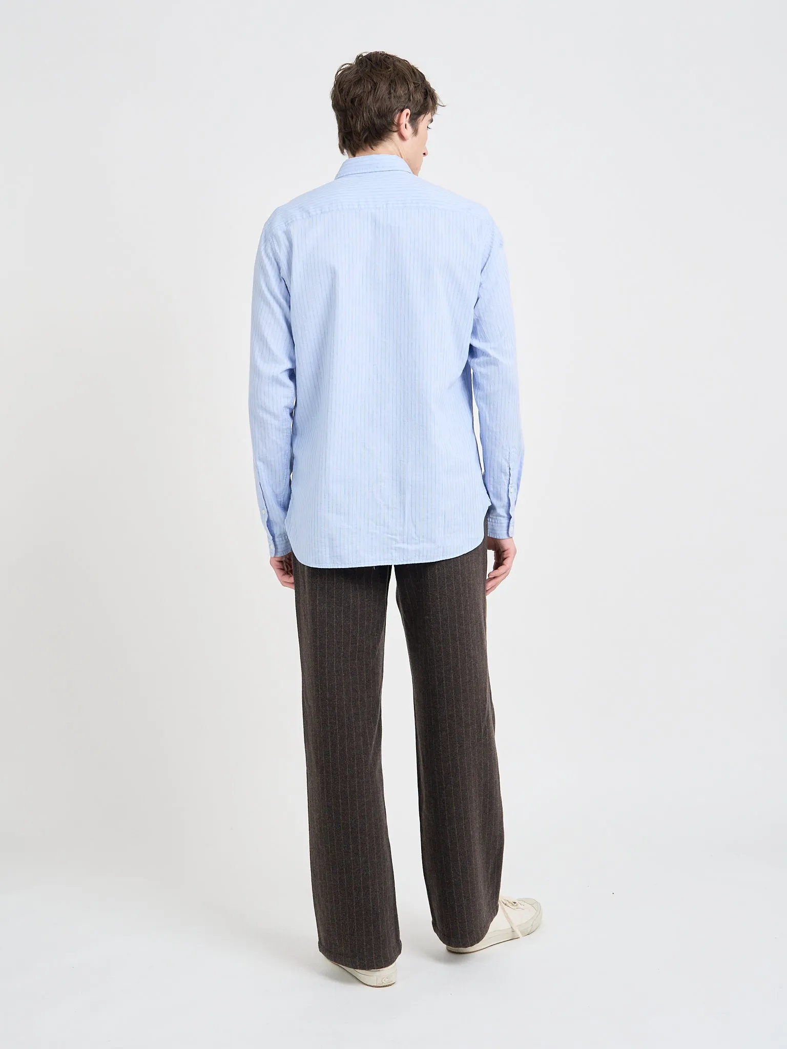 Brook Shirt Faber Blue sold by Oliver Spencer product image thumbnail 3