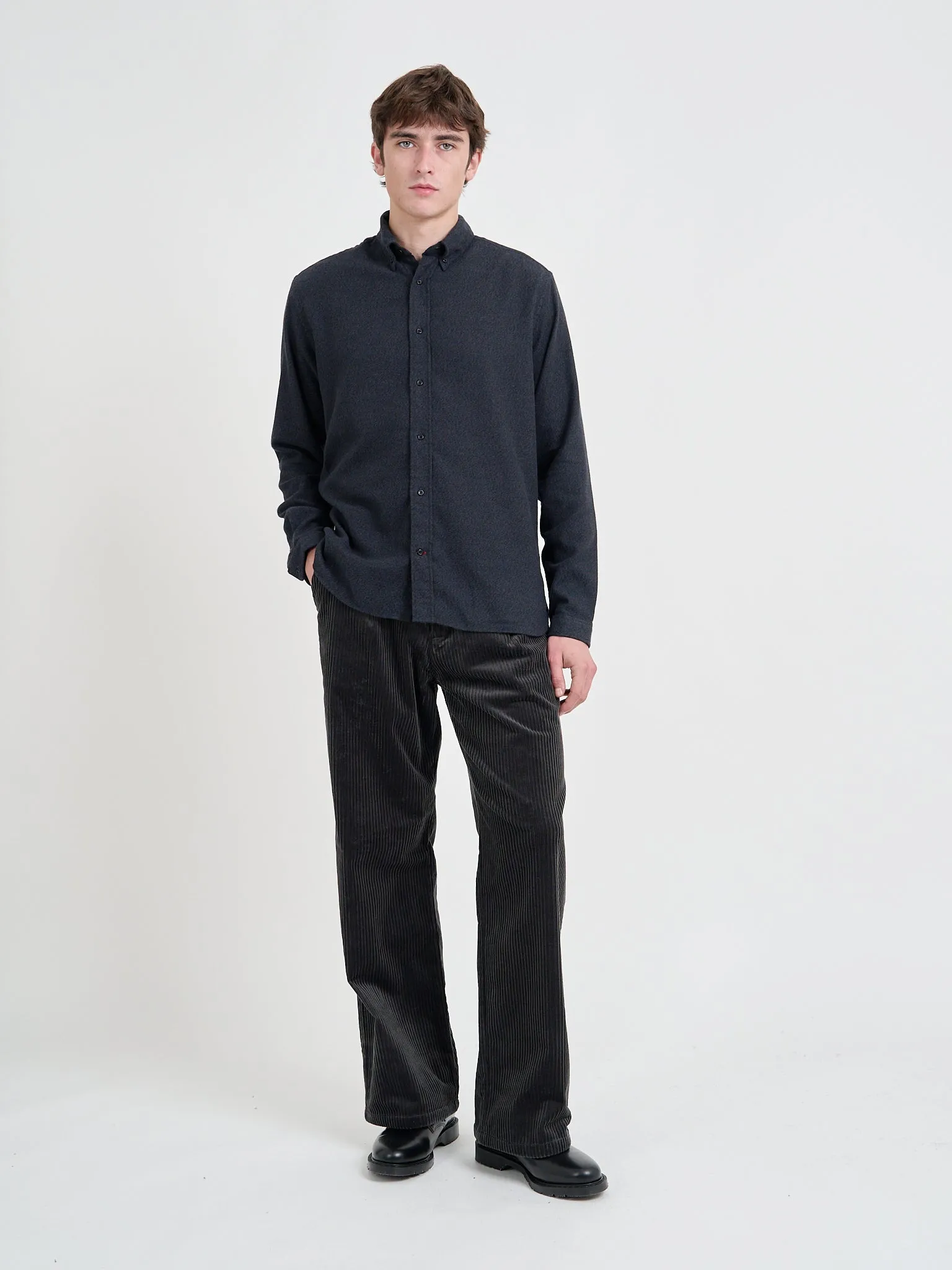 Brook Shirt Gallagher Navy sold by Oliver Spencer product image thumbnail 2