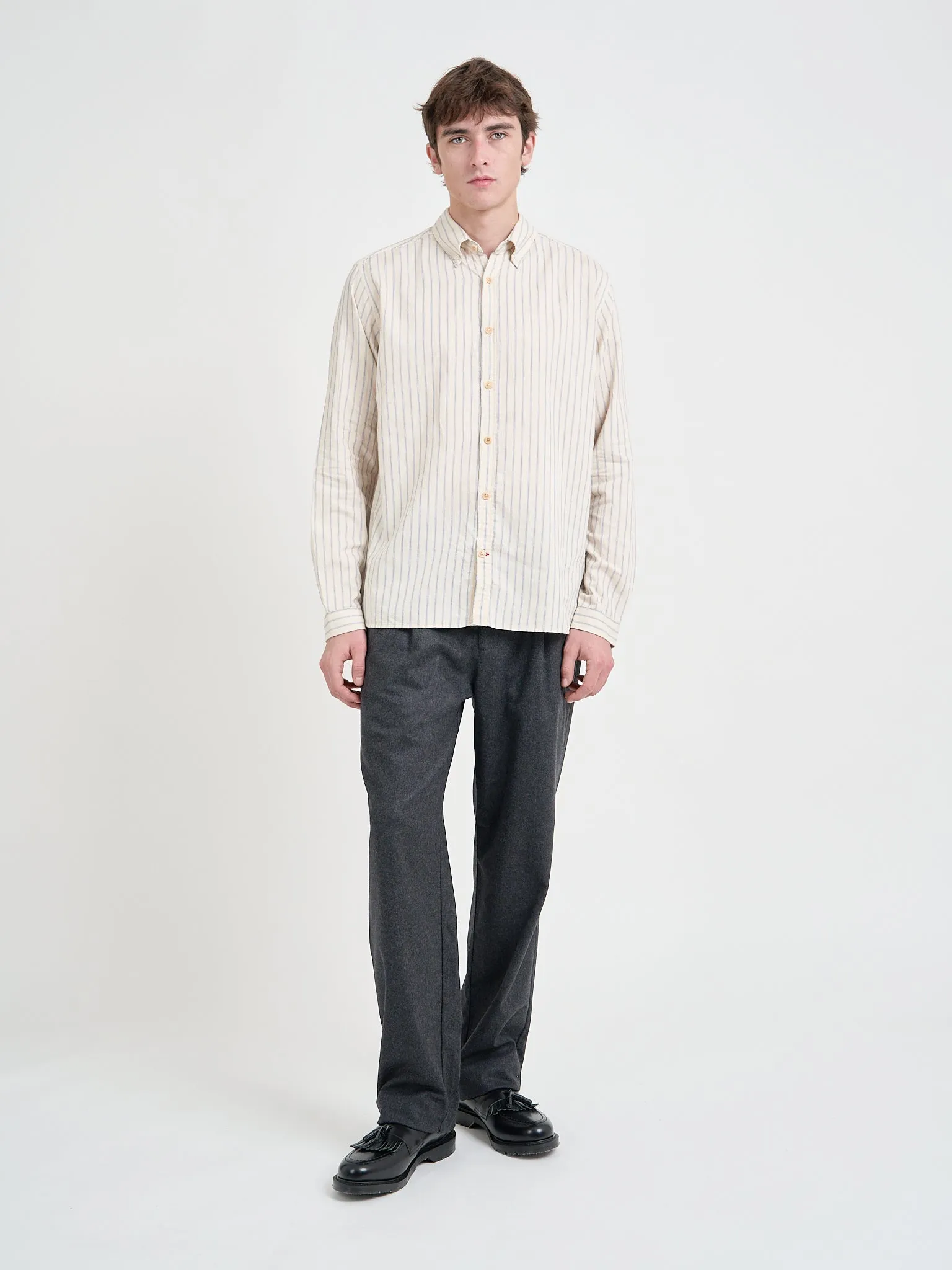 Brook Shirt Hart Cream sold by Oliver Spencer product image thumbnail 4