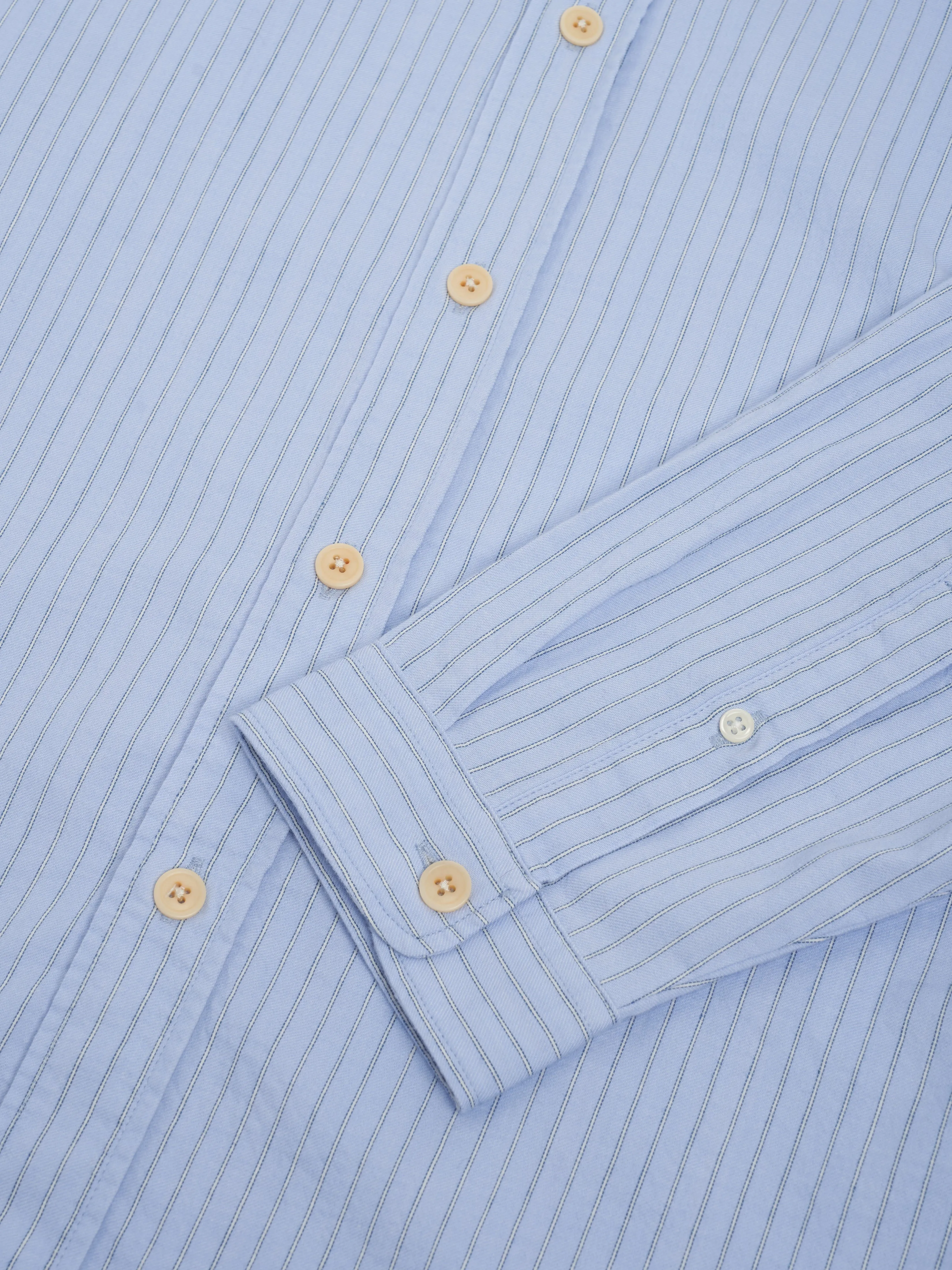 Garrison Long Sleeve Shirt (Loose Fit) Faber Blue sold by Oliver Spencer product image thumbnail 5