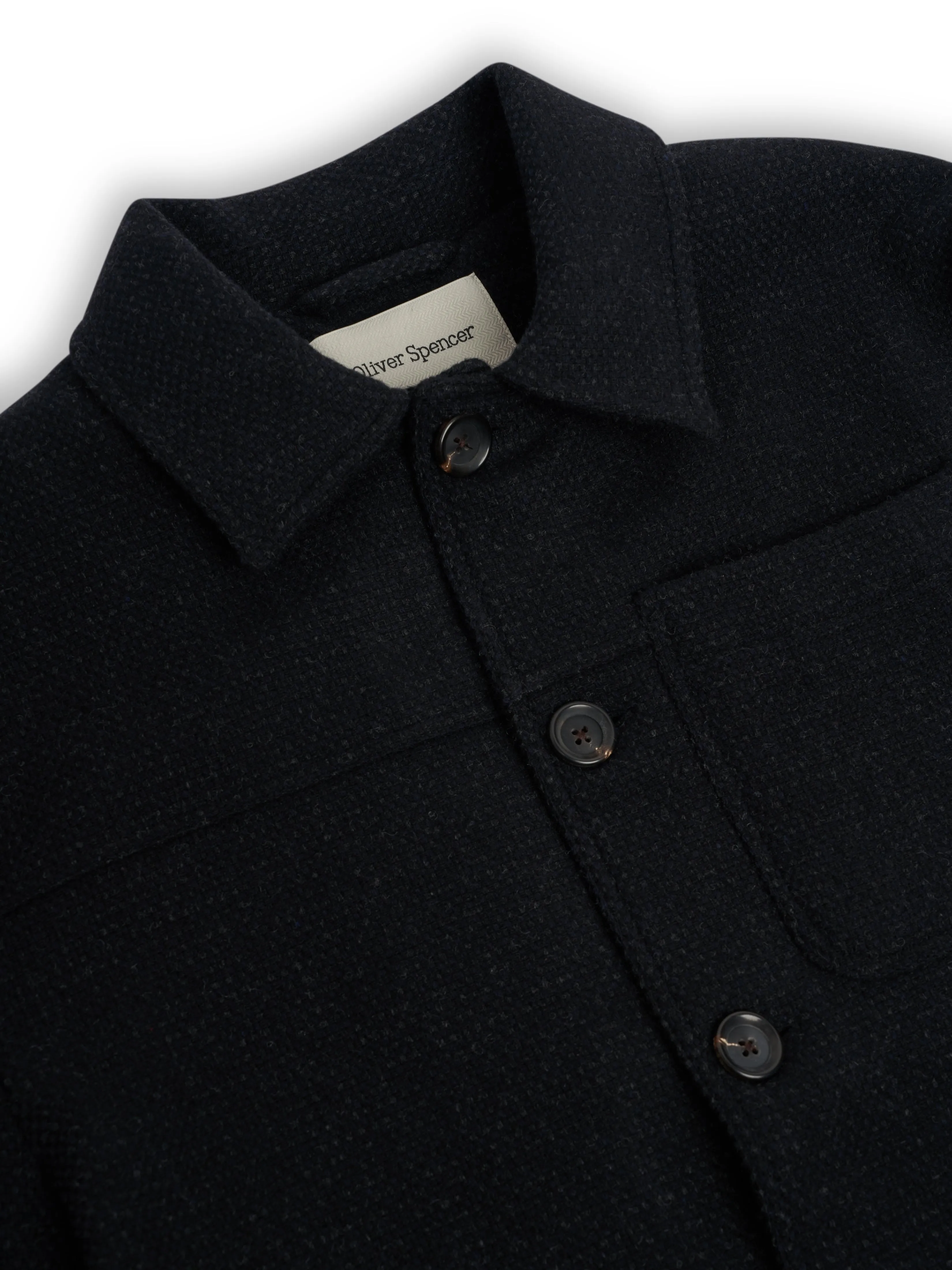 Buffalo Jacket Doherty Black sold by Oliver Spencer product image thumbnail 4