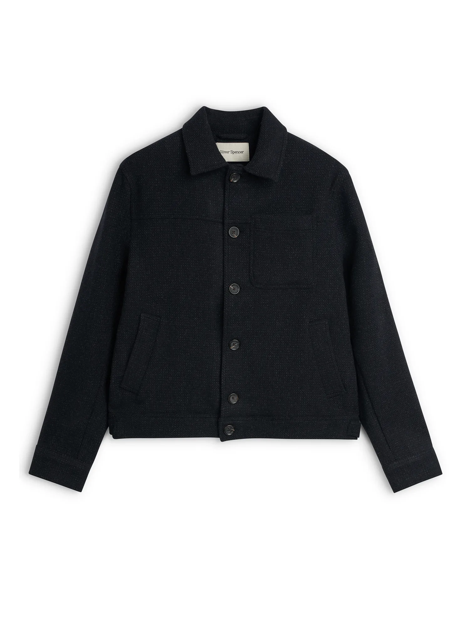 Buffalo Jacket Doherty Black sold by Oliver Spencer