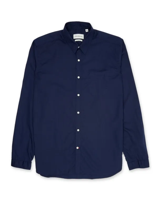New York Special Shirt Abbott Navy made by Oliver Spencer