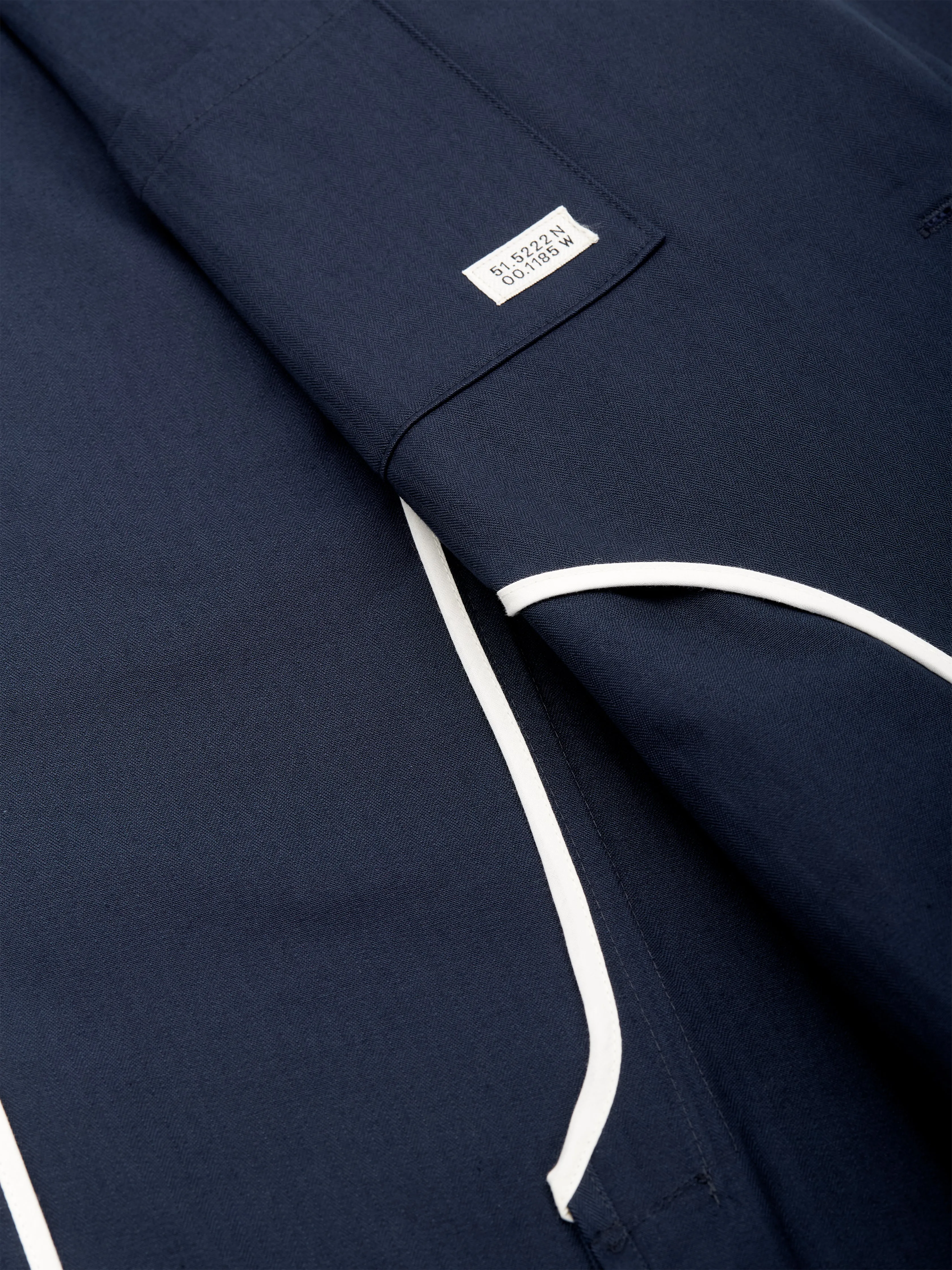 Mansfield Jacket Eden Navy sold by Oliver Spencer product image thumbnail 5