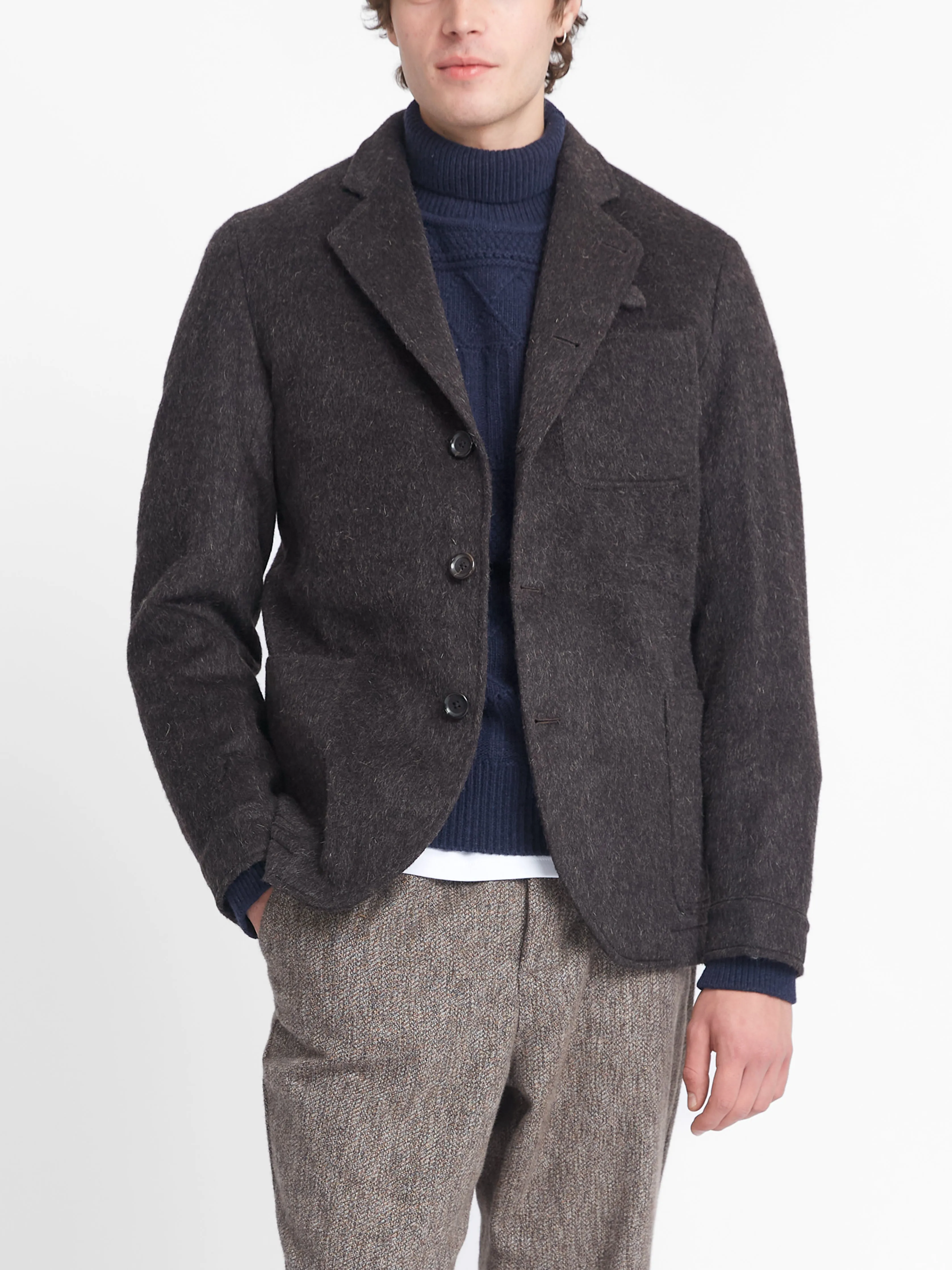 Solms Jacket Regent Brown sold by Oliver Spencer product image thumbnail 2