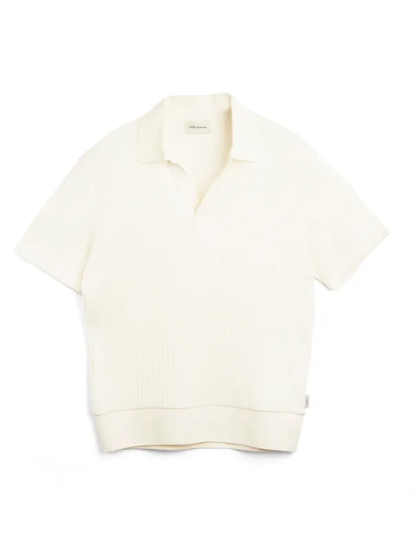 Westcott Polo Shirt Sherwin Cream made by Oliver Spencer
