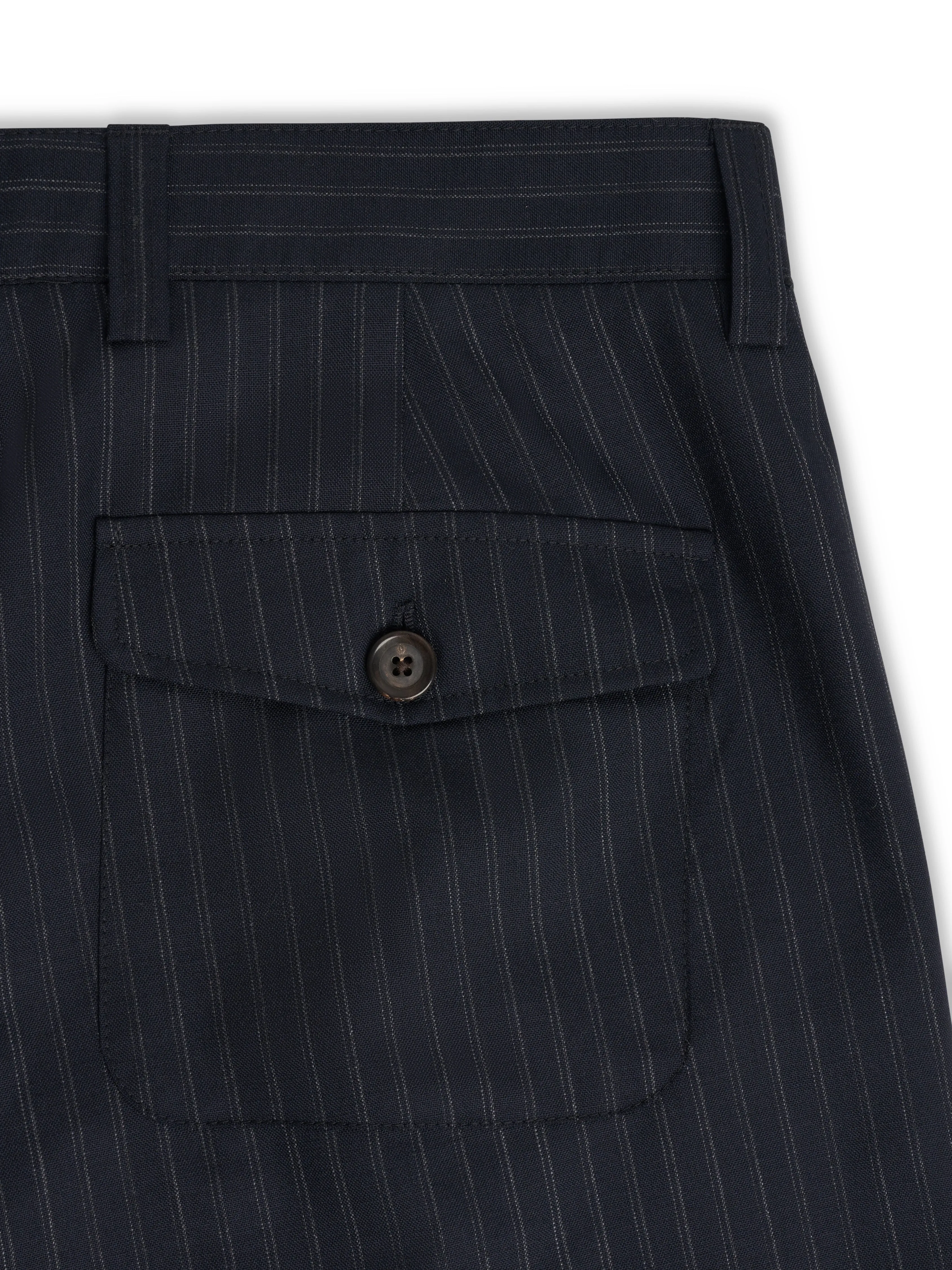 Orsman Trousers Bedwell Navy sold by Oliver Spencer product image thumbnail 5