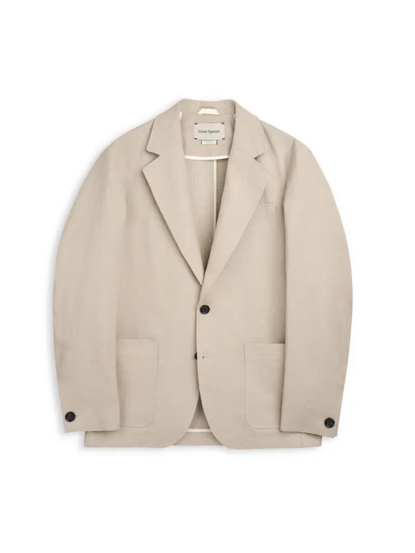 Westbury Jacket Wilkes Sand sold by Oliver Spencer