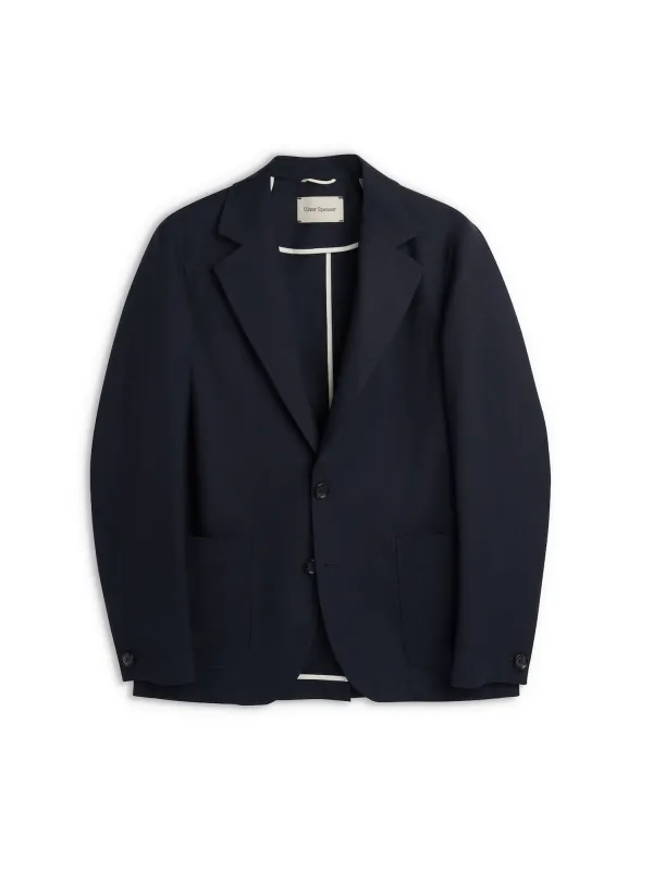 Westbury Jacket Miro Navy sold by Oliver Spencer