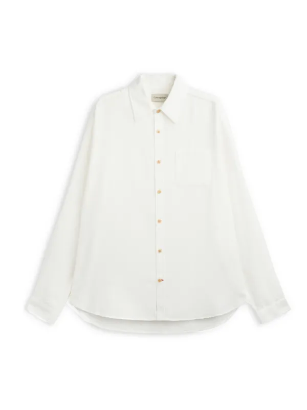 New York Special Shirt Bennett White made by Oliver Spencer