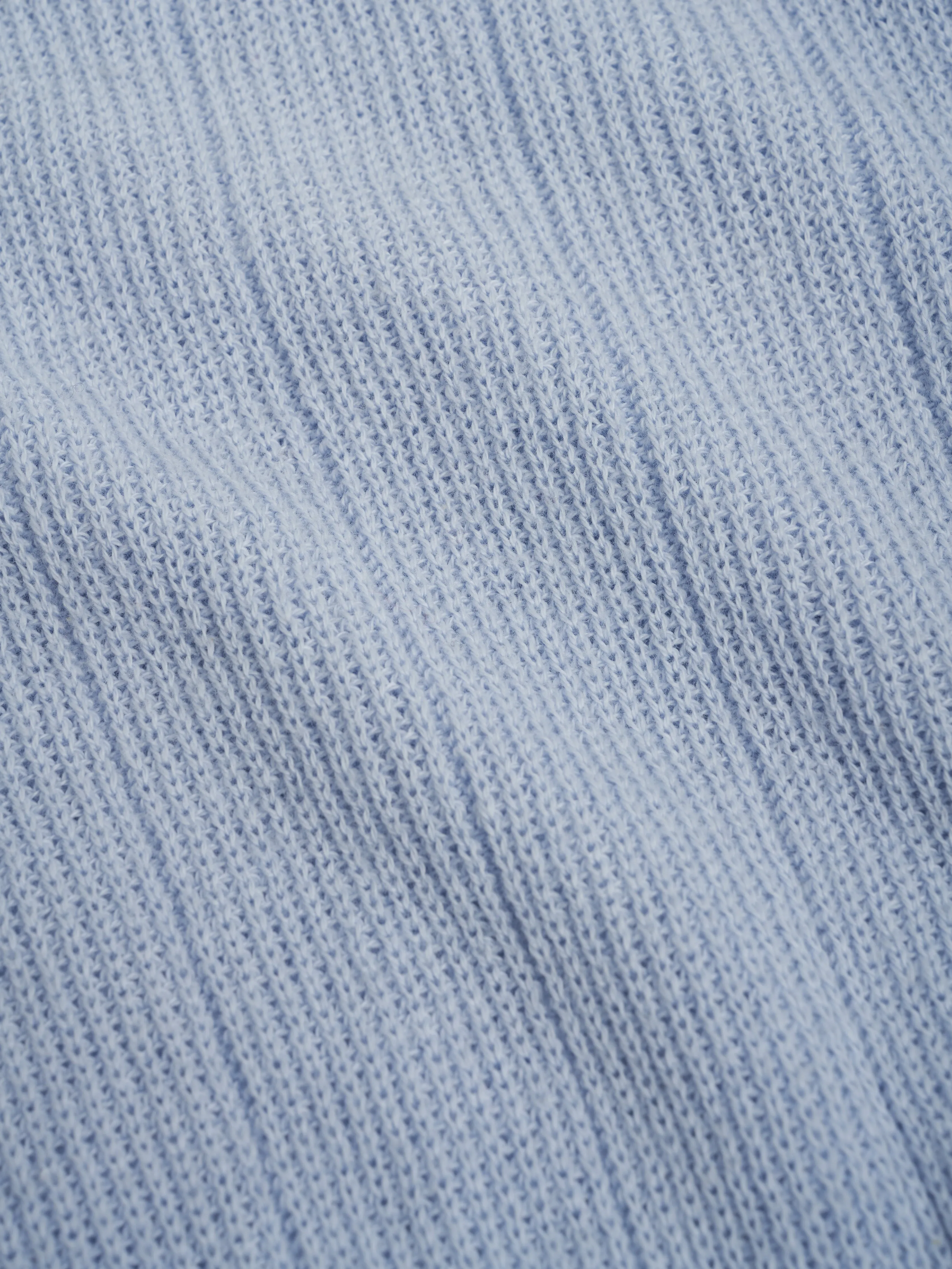 Brice Half Zip Jumper Overton Sky Blue sold by Oliver Spencer product image thumbnail 4