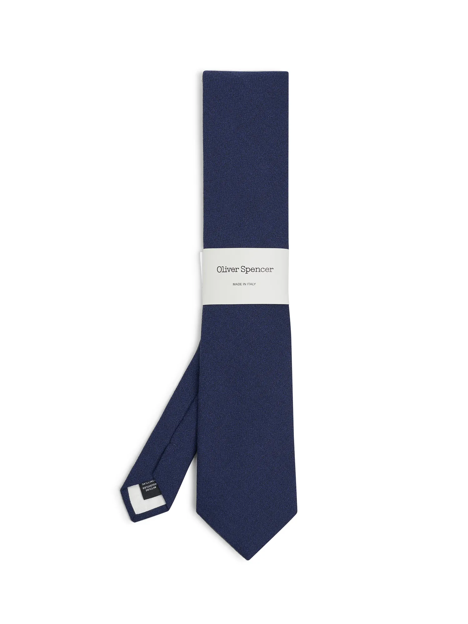 Tie Harland Navy sold by Oliver Spencer