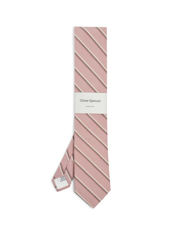 Tie Ferguson Pink sold by Oliver Spencer