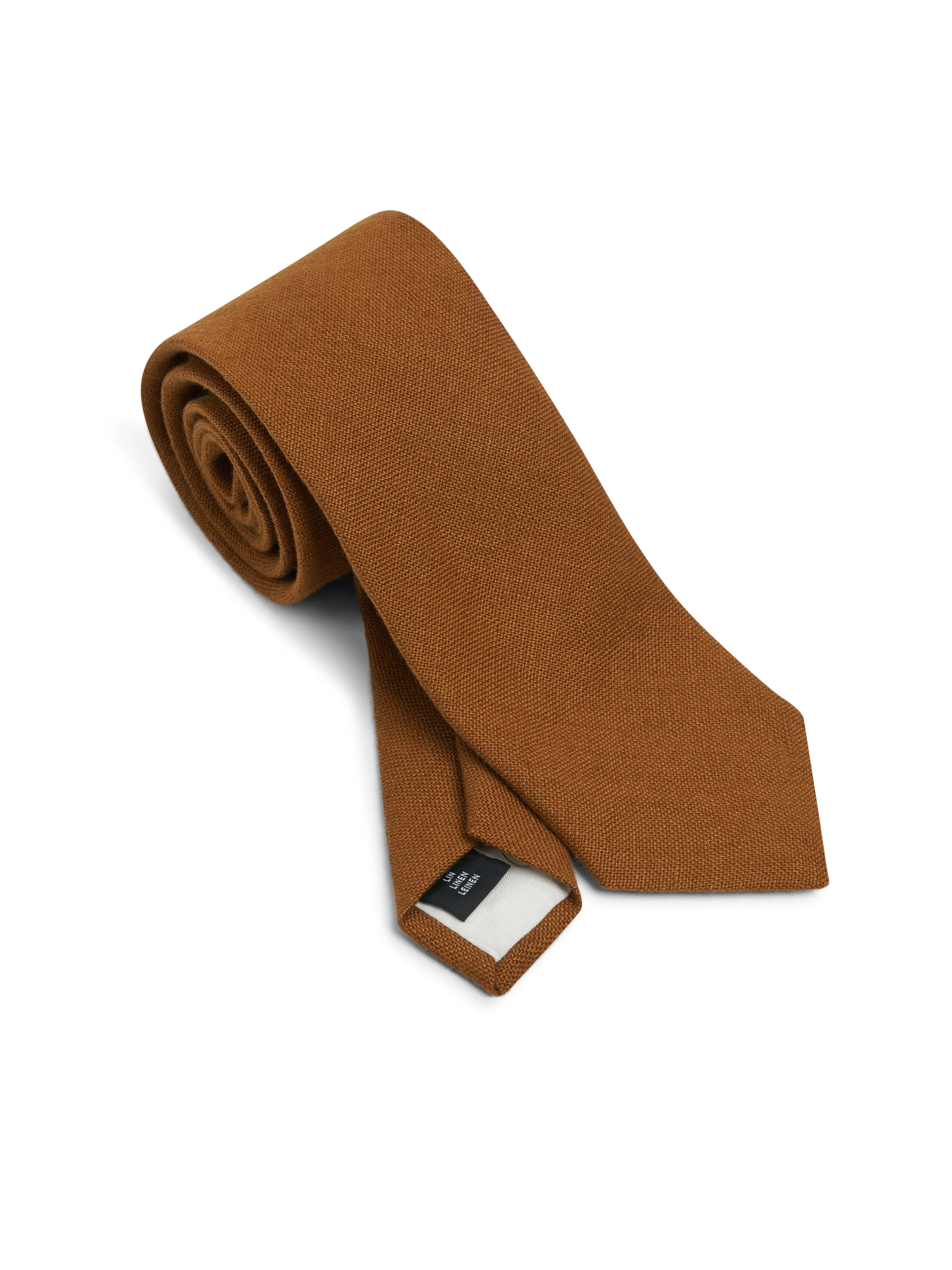 Tie Evering Caramel sold by Oliver Spencer product image thumbnail 2