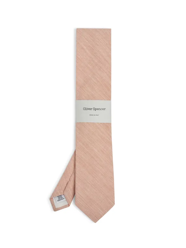 Tie Chelsea Orange sold by Oliver Spencer