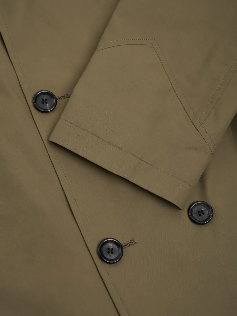 Big Coat Albers Khaki sold by Oliver Spencer product image thumbnail 5