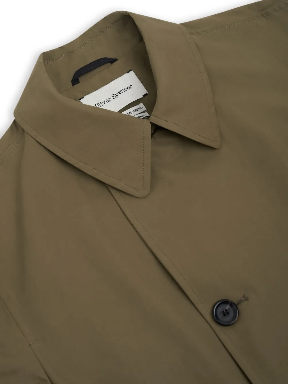 Big Coat Albers Khaki sold by Oliver Spencer product image thumbnail 2