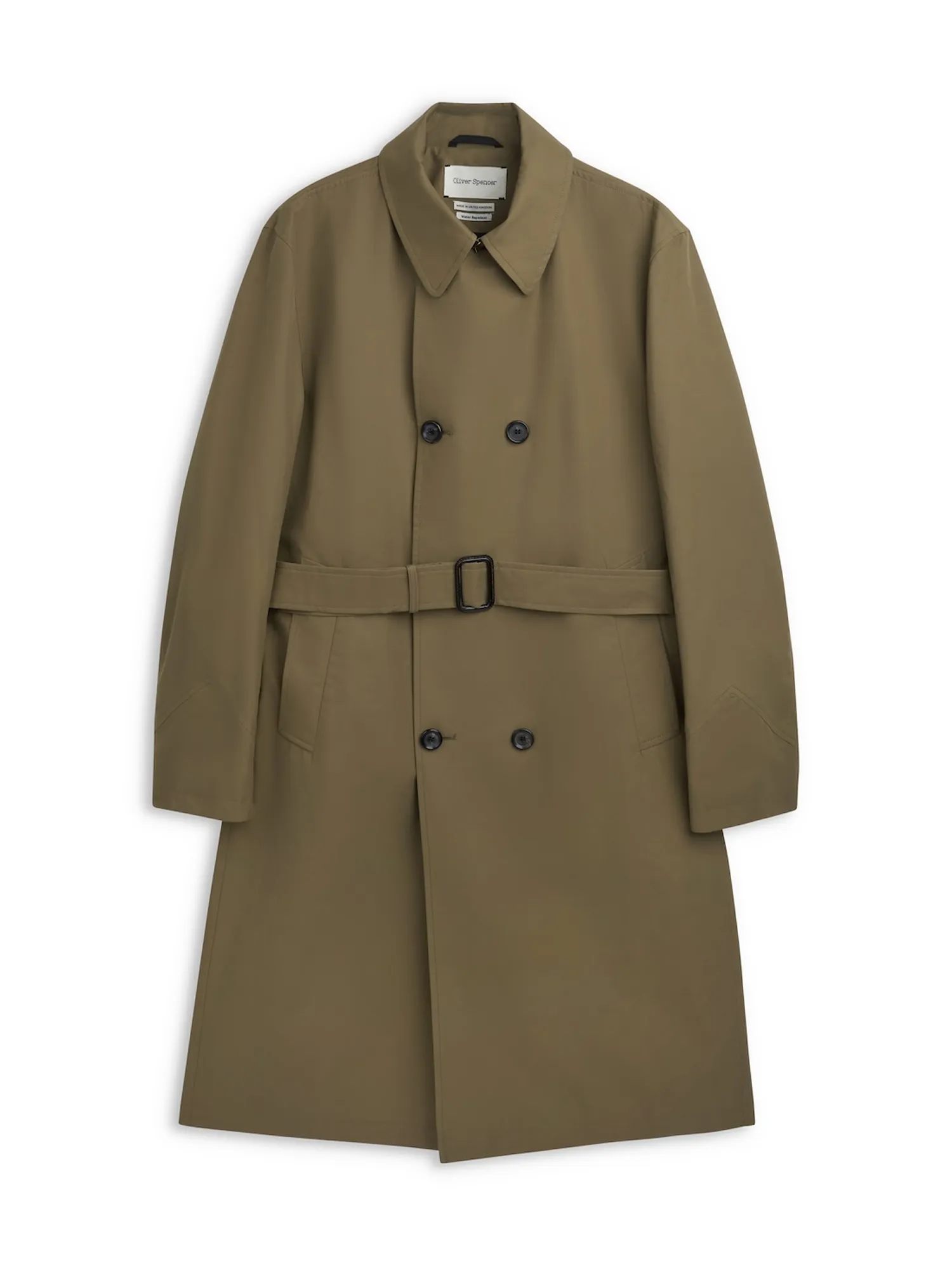 Big Coat Albers Khaki sold by Oliver Spencer