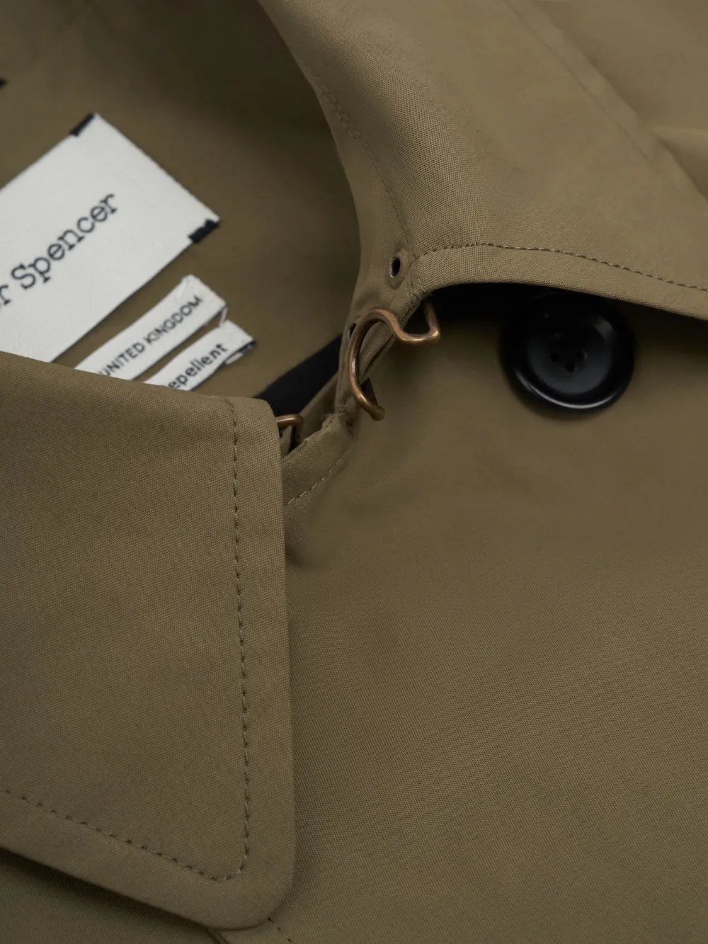 Big Coat Albers Khaki sold by Oliver Spencer product image thumbnail 3