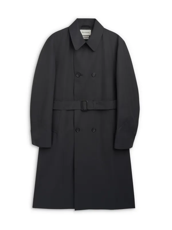 Big Coat Albers Charcoal made by Oliver Spencer