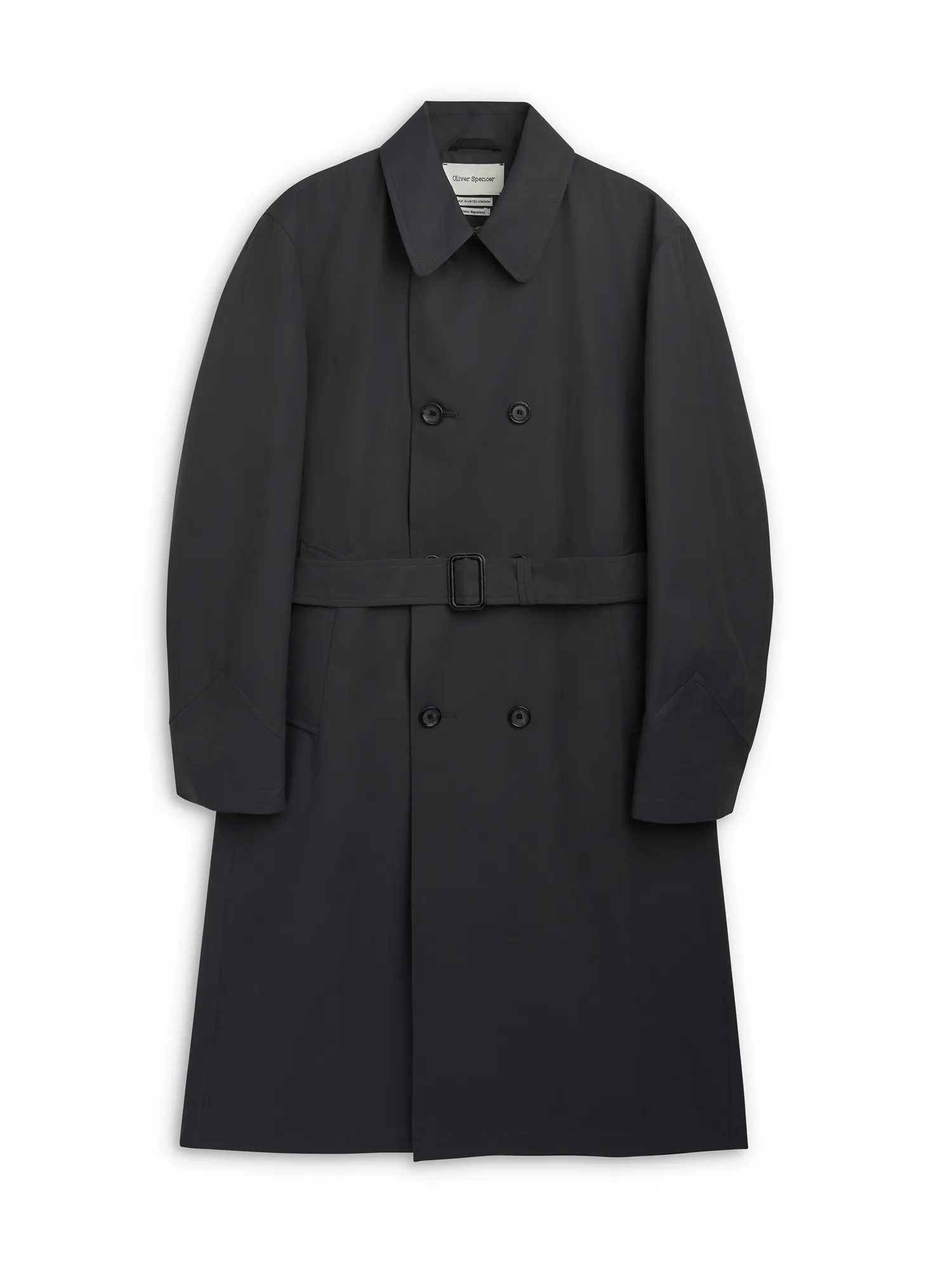 Big Coat Albers Charcoal sold by Oliver Spencer