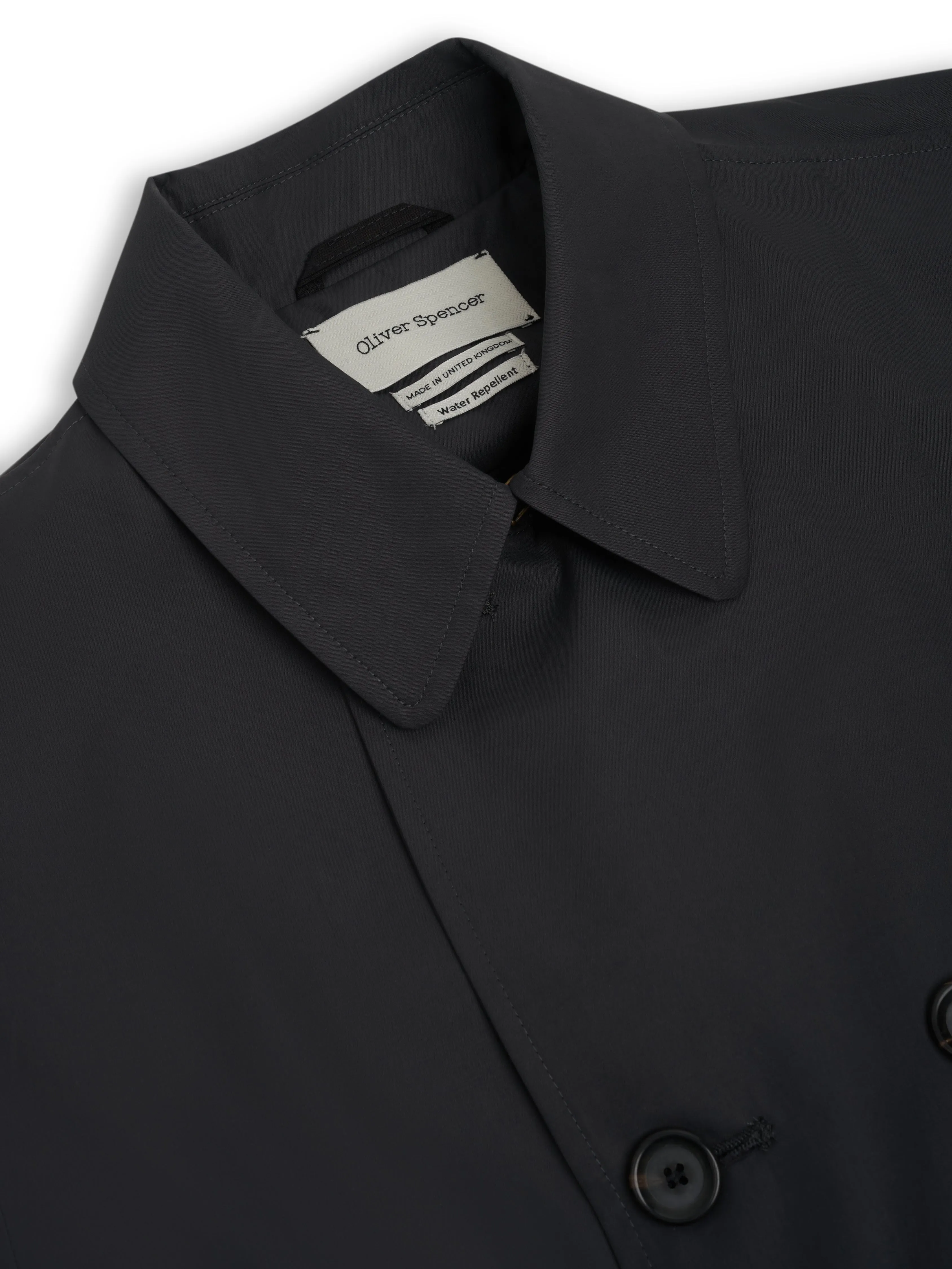 Big Coat Albers Charcoal sold by Oliver Spencer product image thumbnail 2
