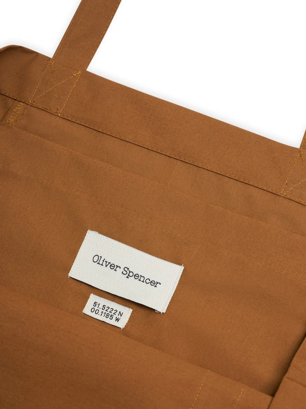 Weekend Tote Bag Lawford Ochre sold by Oliver Spencer product image thumbnail 3