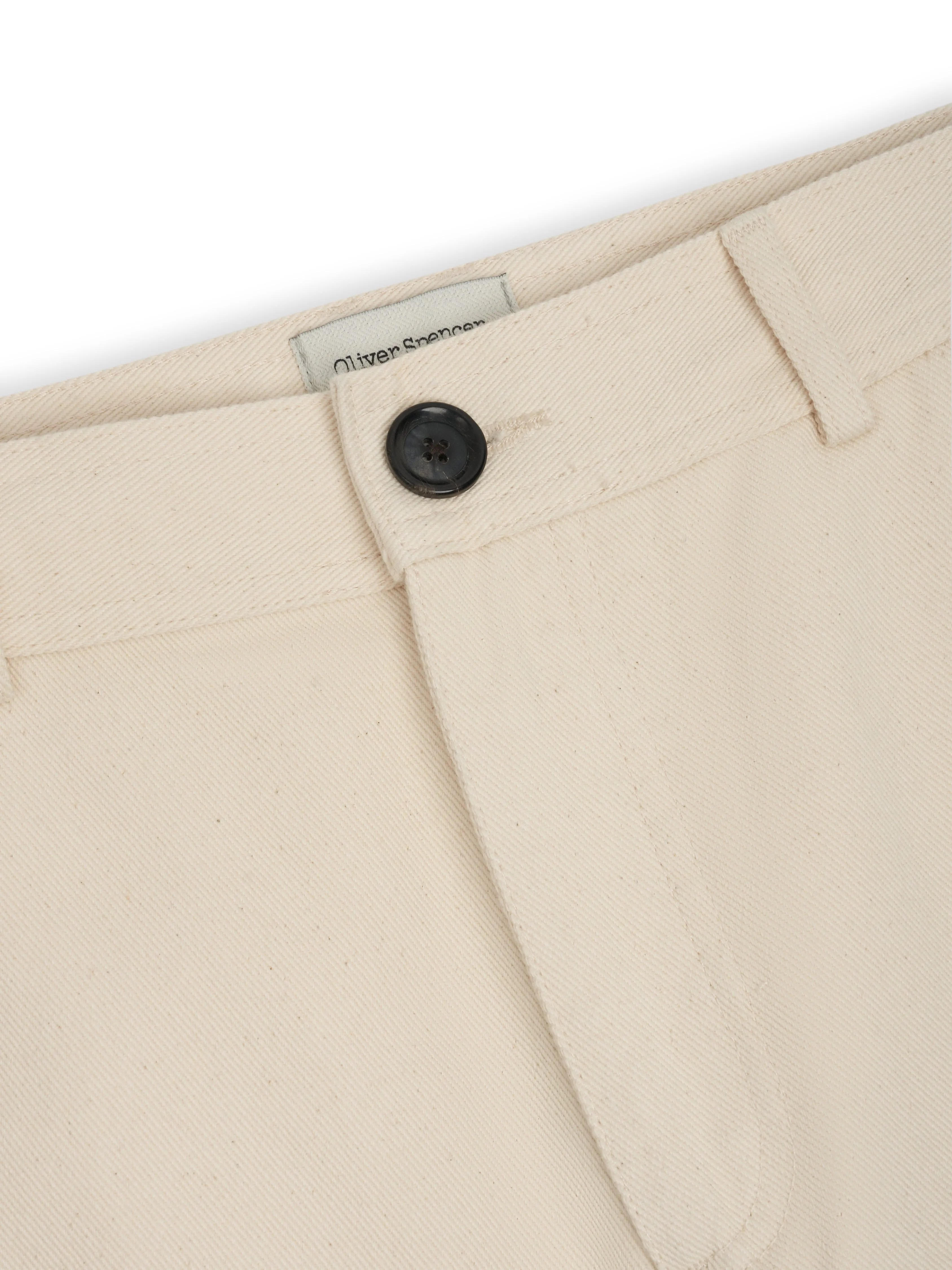 Utility Trousers Marin Ecru sold by Oliver Spencer product image thumbnail 2