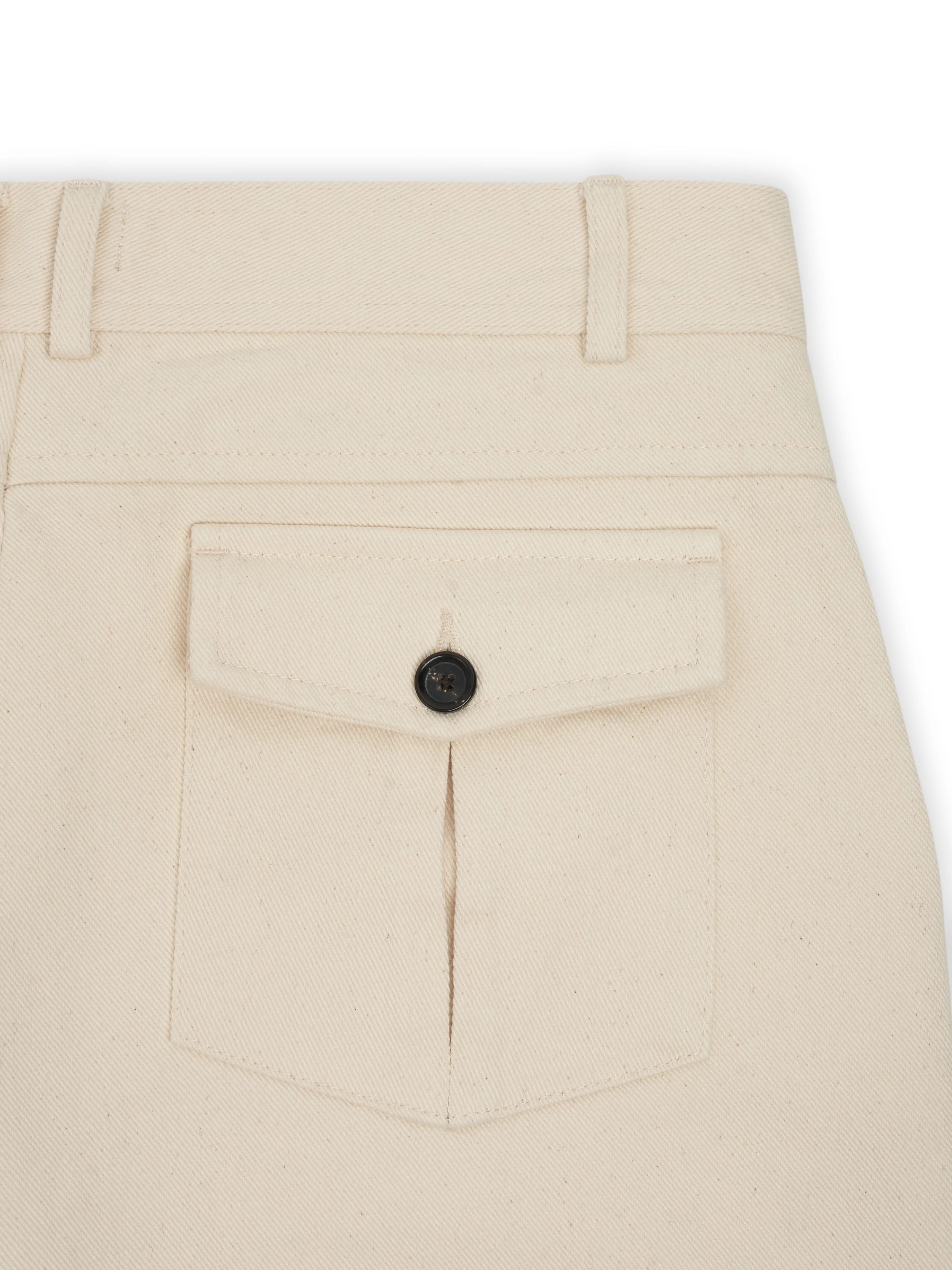 Utility Trousers Marin Ecru sold by Oliver Spencer product image thumbnail 3