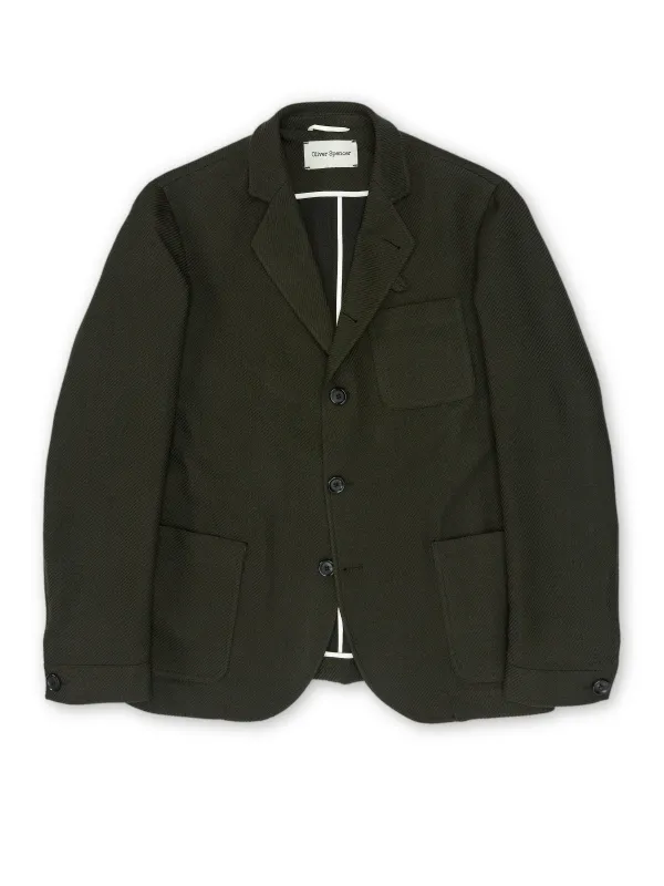 Solms Jacket Buttress Green sold by Oliver Spencer