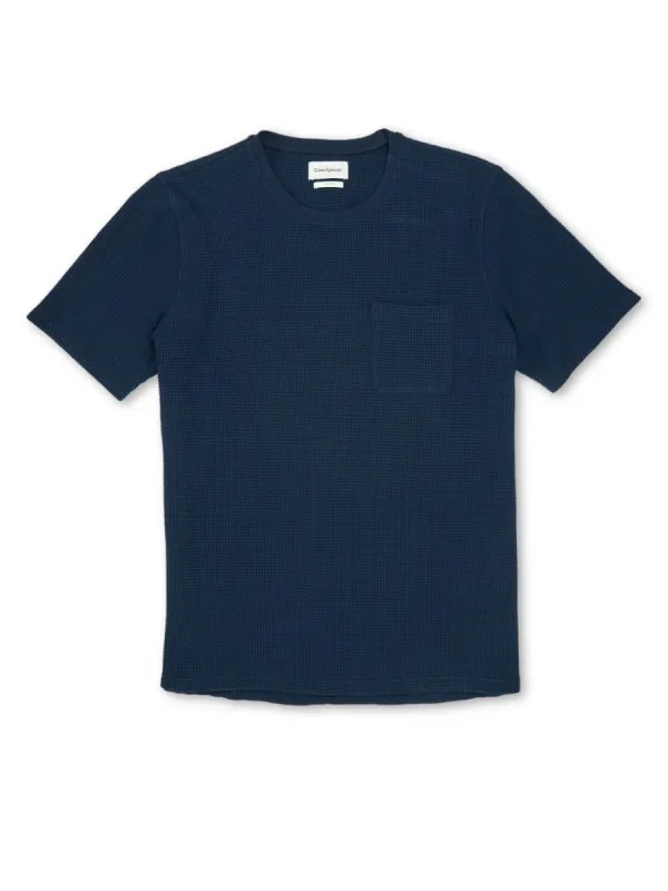 Oli's T-Shirt Morval Navy sold by Oliver Spencer