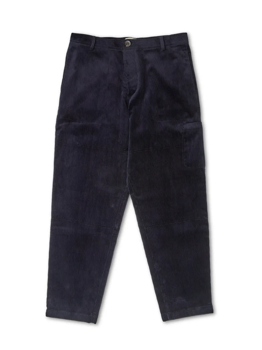 Judo Trousers Kingsley Cord Navy sold by Oliver Spencer