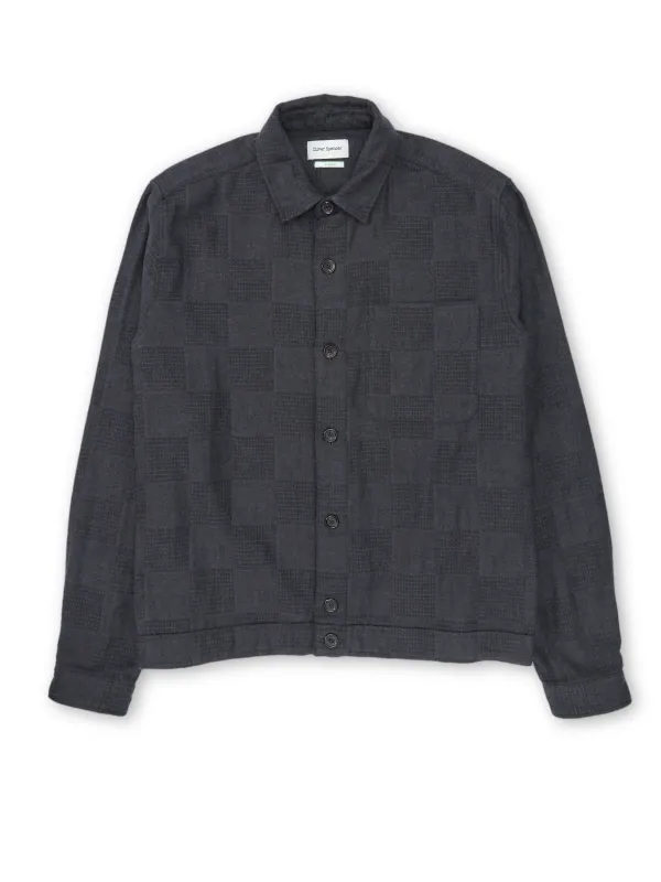 Milford Jacket Landon Charcoal sold by Oliver Spencer