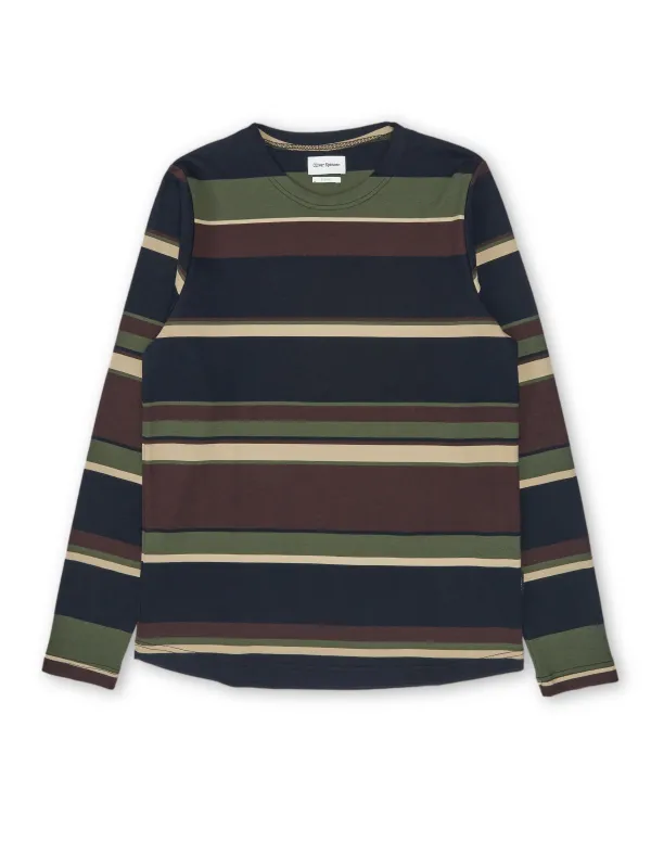 Newport Long Sleeve T-Shirt Elsmere Multi sold by Oliver Spencer
