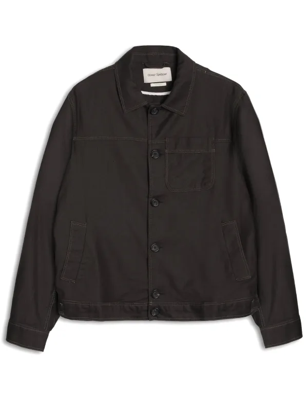 Buffalo Jacket Eastman Brown sold by Oliver Spencer