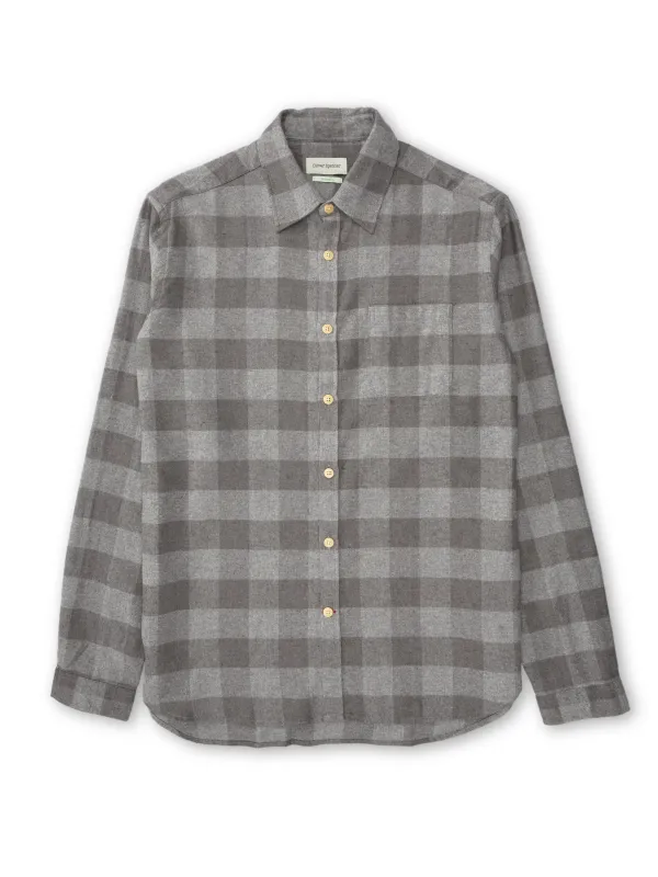 New York Special Shirt Malley Grey sold by Oliver Spencer