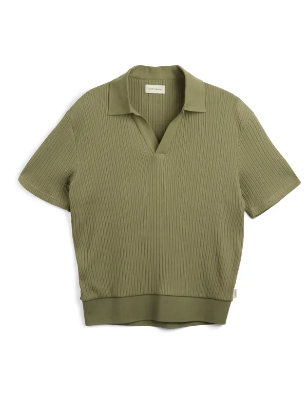 Westcott Polo Shirt Sherwin Green made by Oliver Spencer