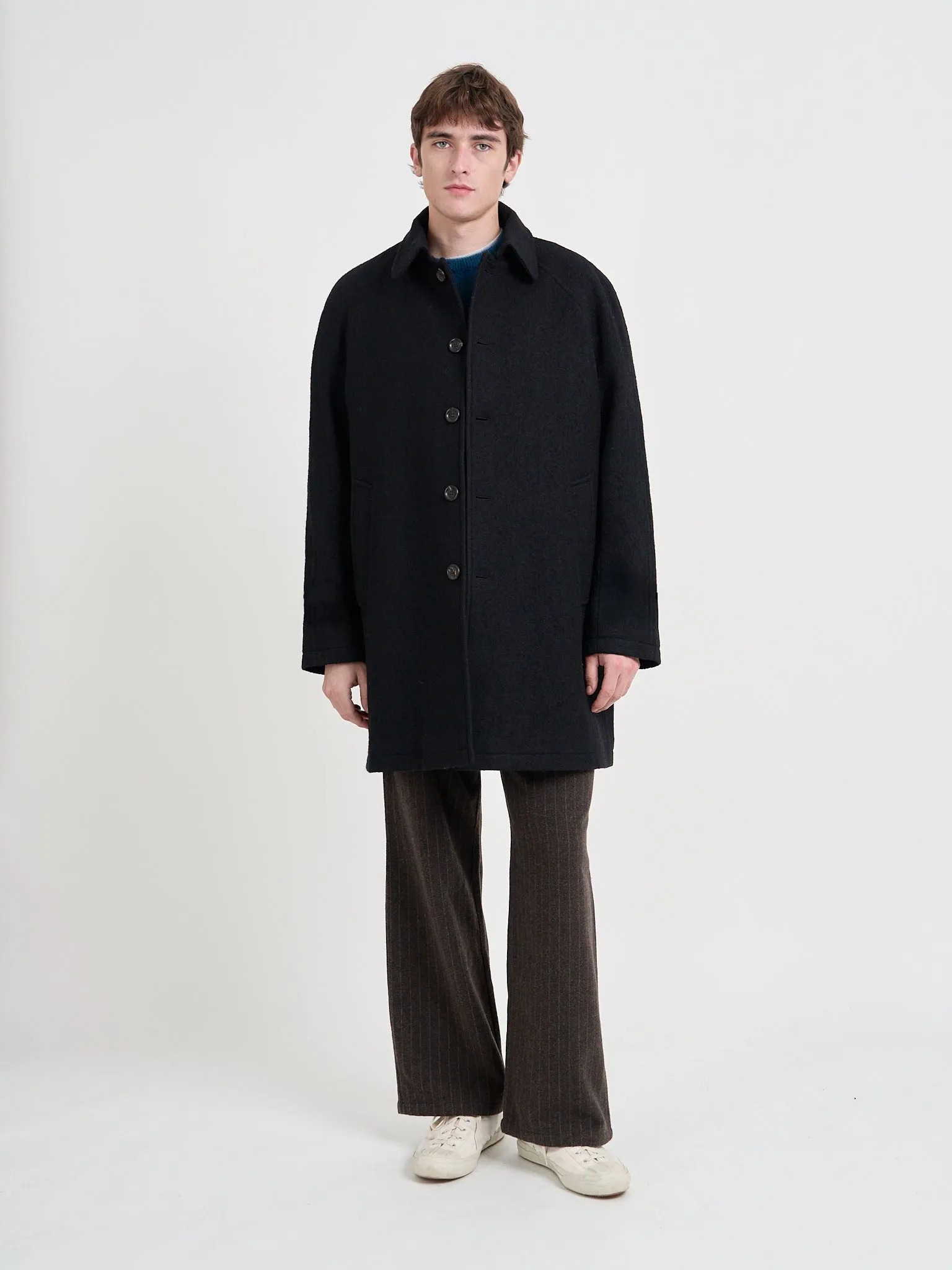 Arnold Coat Haughton Black sold by Oliver Spencer product image thumbnail 2