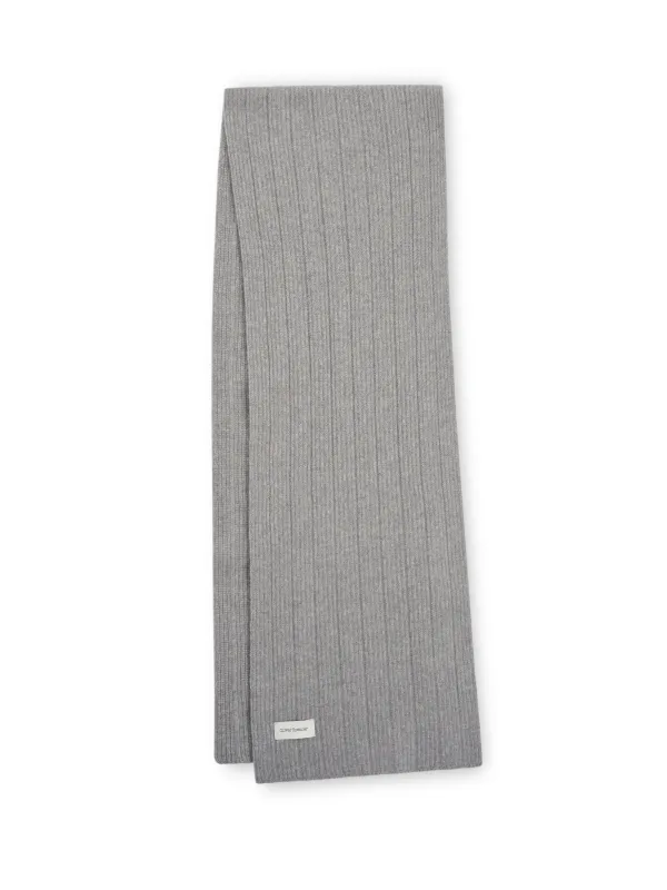 Soane Scarf Overton Grey made by Oliver Spencer