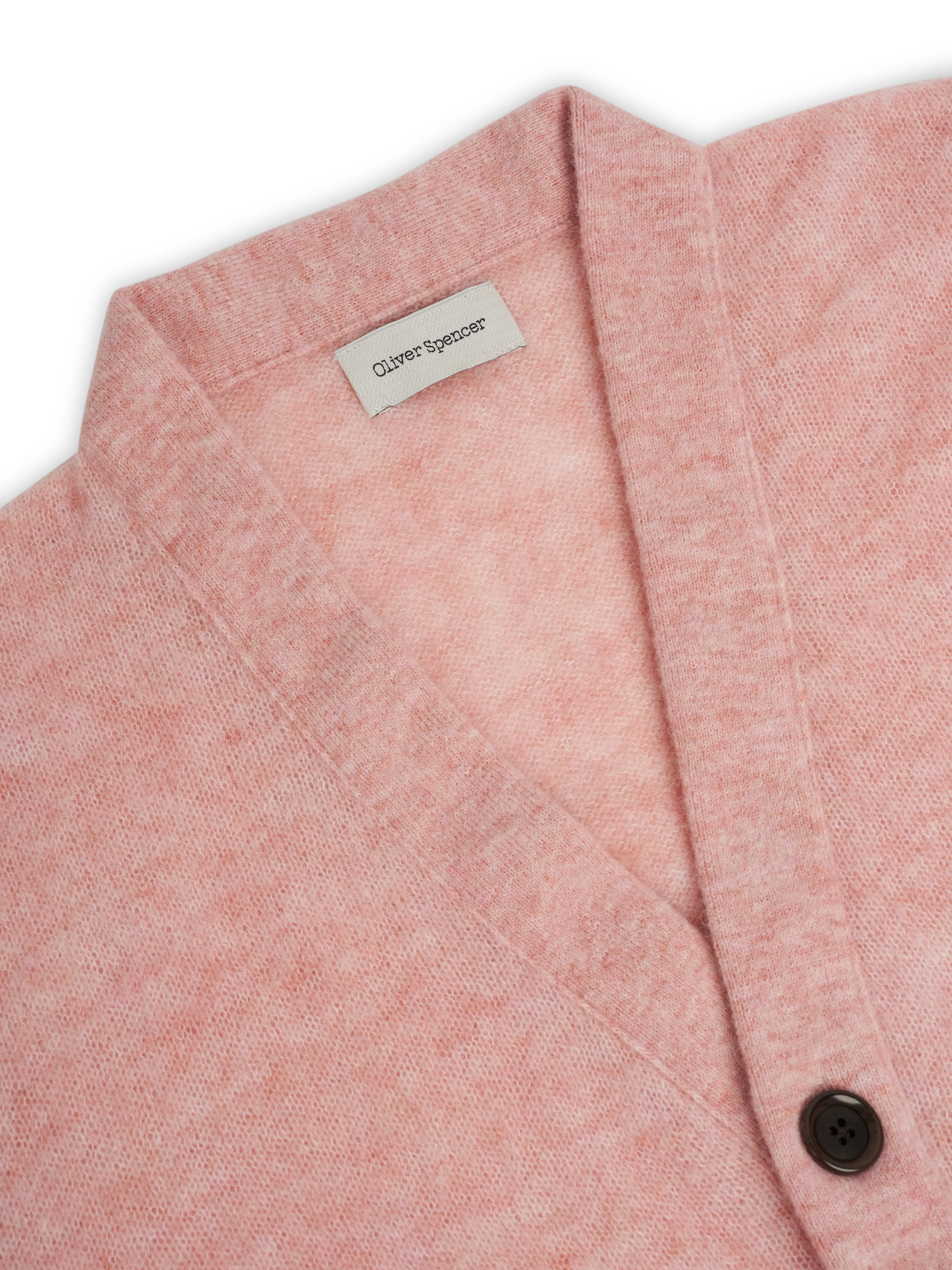 Caradale Cardigan Rosen Pink sold by Oliver Spencer product image thumbnail 5