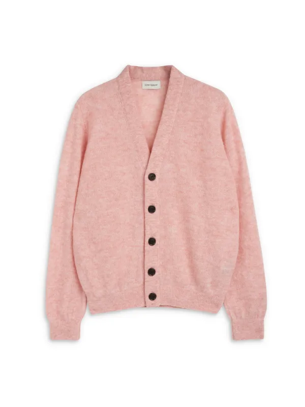 Caradale Cardigan Rosen Pink sold by Oliver Spencer