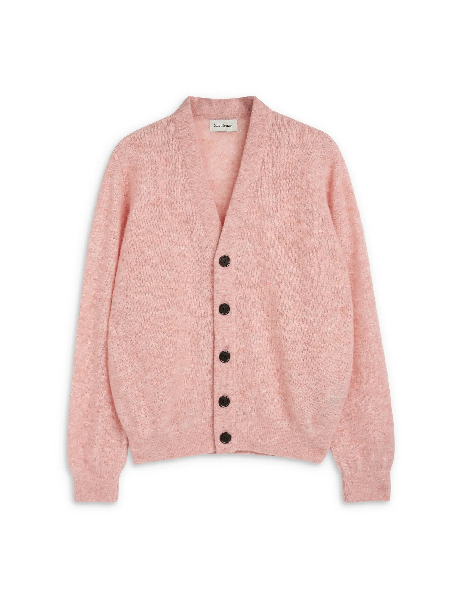 Caradale Cardigan Rosen Pink sold by Oliver Spencer