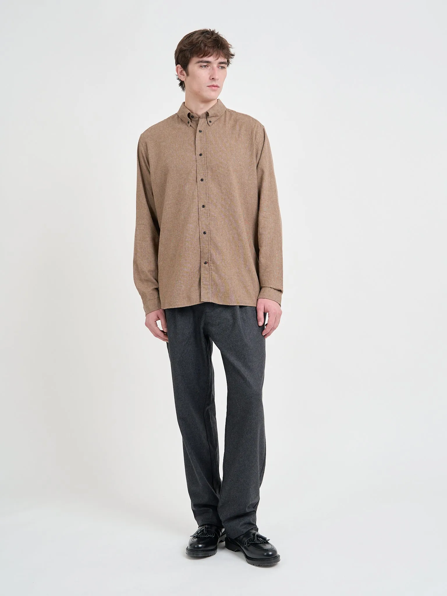 Brook Shirt Nichols Sand sold by Oliver Spencer product image thumbnail 2