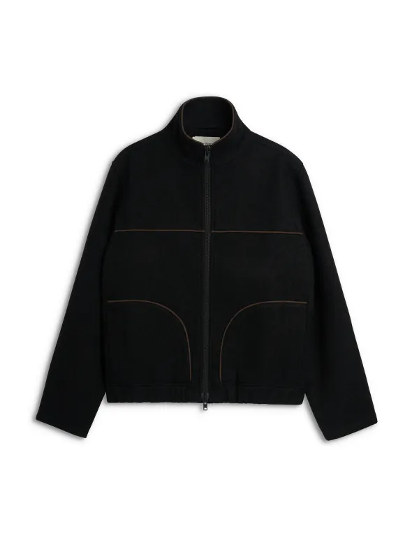 Bembridge Jacket Haughton Black sold by Oliver Spencer