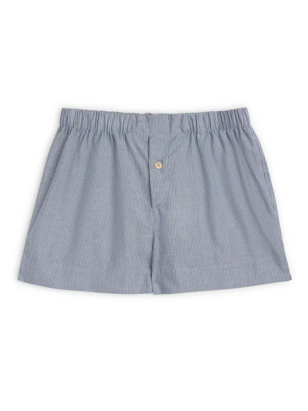 Boxer Shorts Leadale Blue sold by Oliver Spencer